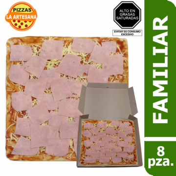 PIZZA BOX FAMILIAR AMERICANA