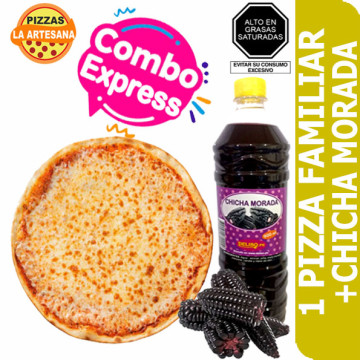 Pizza Napokitana Familiar + Chicha Morada 900 ml